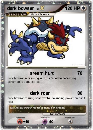 Pokemon dark bowser
