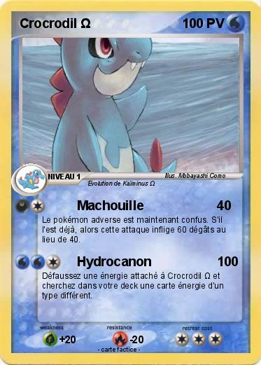 Pokemon Crocrodil Ω