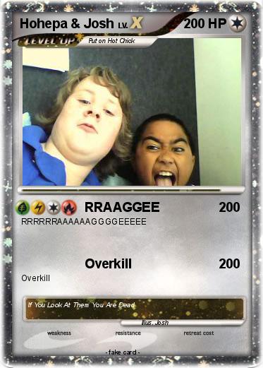 Pokemon Hohepa & Josh