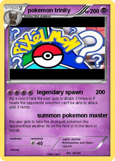 Pokemon pokemon trinity