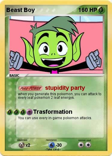 Pokemon Beast Boy