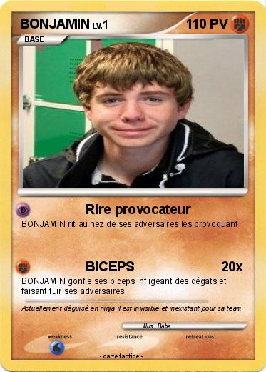 Pokemon BONJAMIN