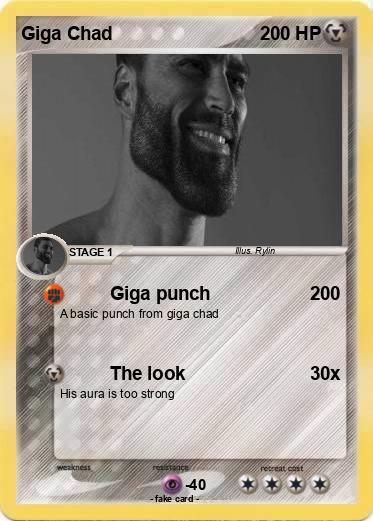 Pokemon Giga Chad