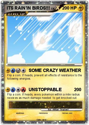 Pokemon ITS RAIN'IN BIRDS!!!