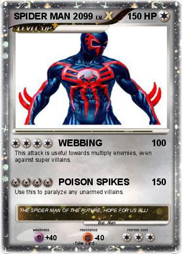 Pokemon SPIDER MAN 2099
