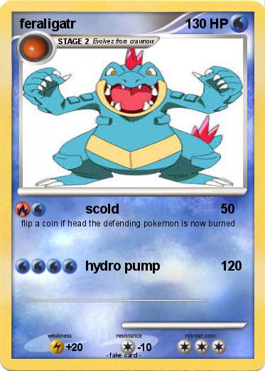 Pokemon feraligatr