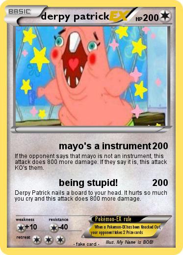 Pokemon derpy patrick