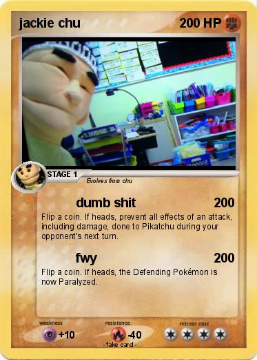 Pokemon jackie chu