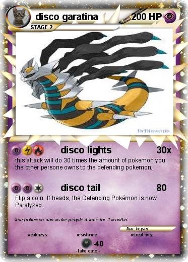 Pokemon disco garatina