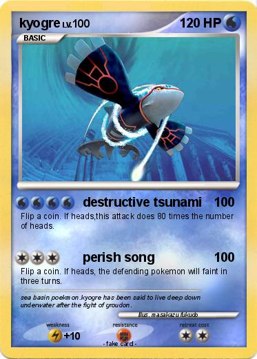 Pokemon kyogre