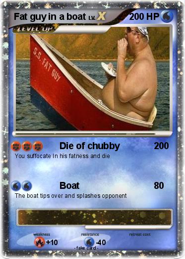 Pokemon Fat guy in a boat