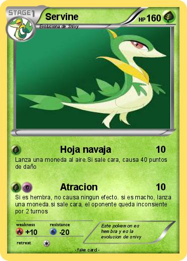 Pokemon Servine