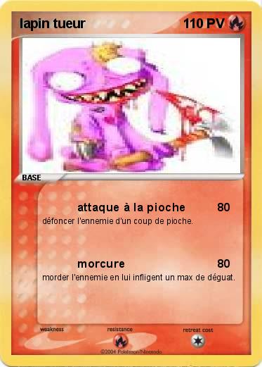 Pokemon lapin tueur