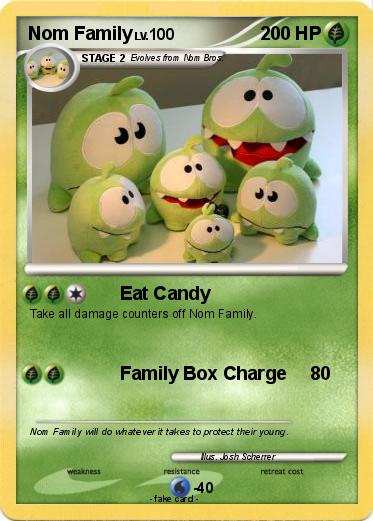 Pokemon Nom Family