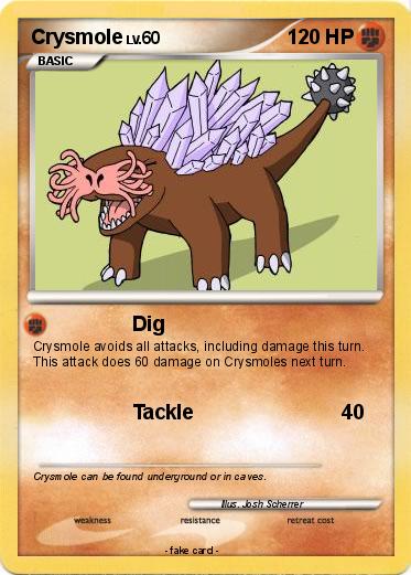 Pokemon Crysmole