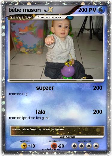 Pokemon bébé mason