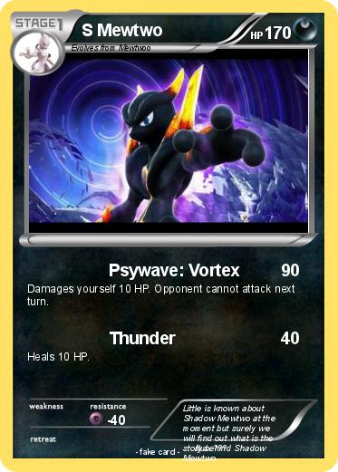 Pokemon S Mewtwo