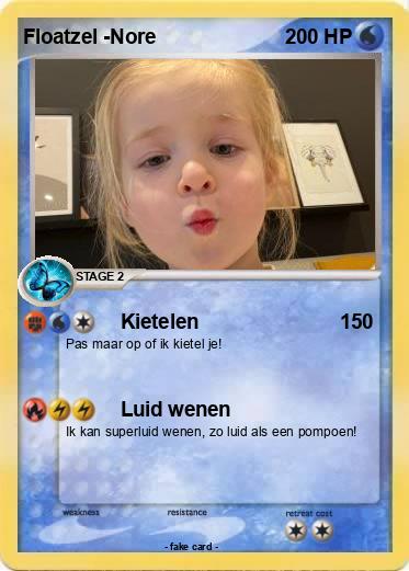 Pokemon Floatzel -Nore