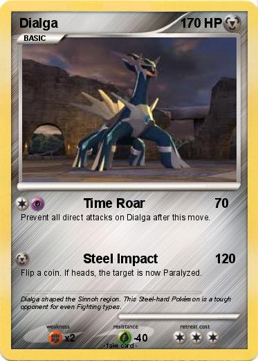 Pokémon Dialga (O) Roar Of Time – Unregistered Pokémon GO Trade (1 Million Dust)