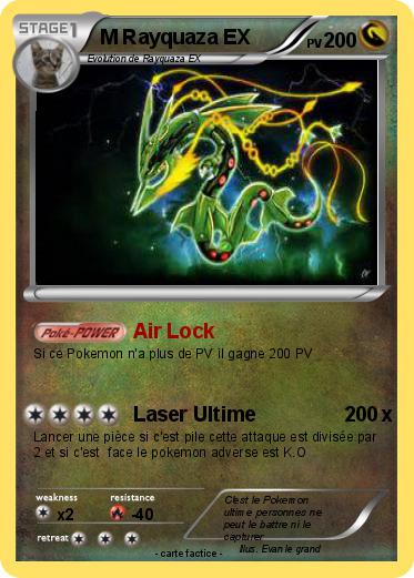 Pokemon M Rayquaza EX