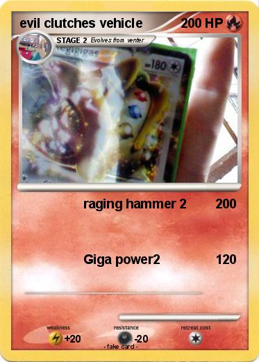 Pokemon evil clutches vehicle