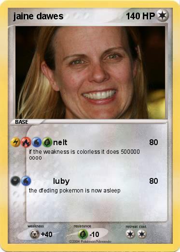 Pokemon jaine dawes