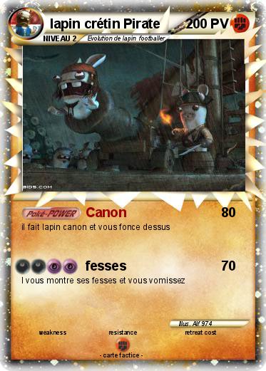 Pokemon lapin crétin Pirate