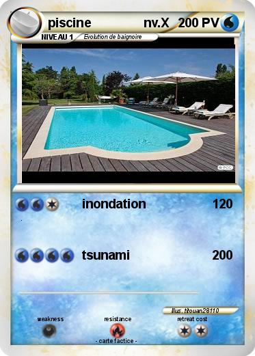Pokemon piscine               nv.X