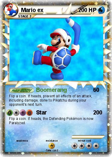 Pokemon Mario ex