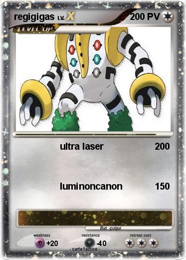 Pokemon regigigas