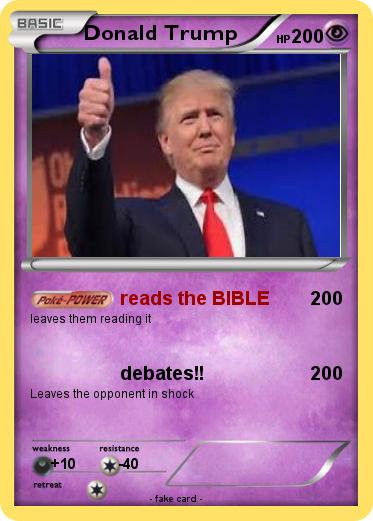 Pokemon Donald Trump