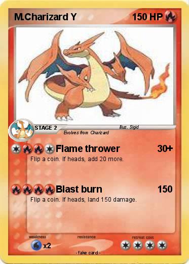 Pokemon M.Charizard Y