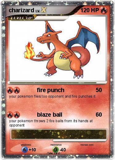 Pokemon charizard