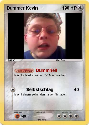Pokemon Dummer Kevin