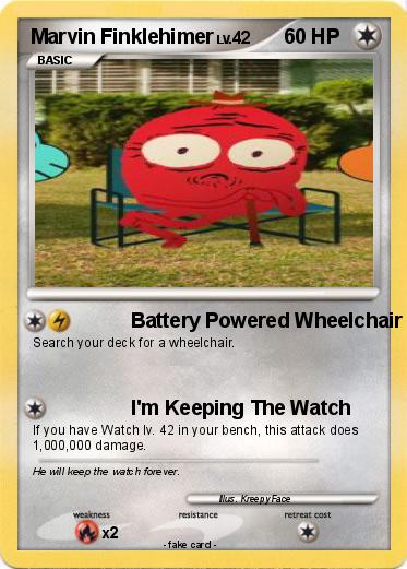 Pokemon Marvin Finklehimer
