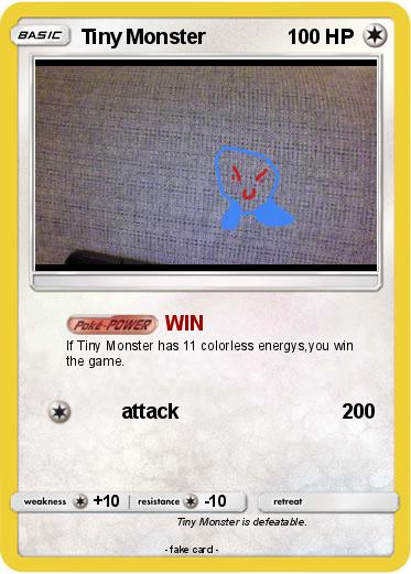 Pokemon Tiny Monster