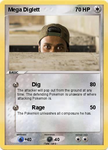 Pokemon Mega Diglett