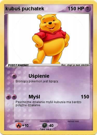 Pokemon kubuś puchatek