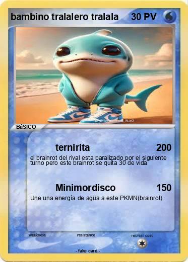 Pokemon bambino tralalero tralala