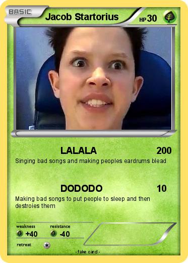 Pokemon Jacob Startorius