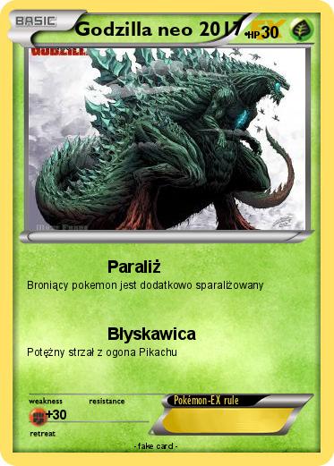 Pokemon Godzilla neo 2017.