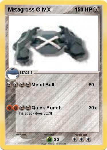 Pokemon Metagross G lv.X