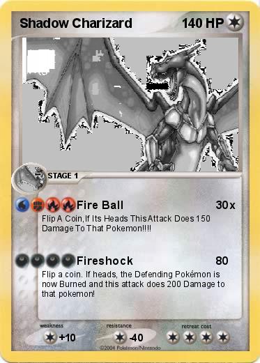 Pokemon Shadow Charizard