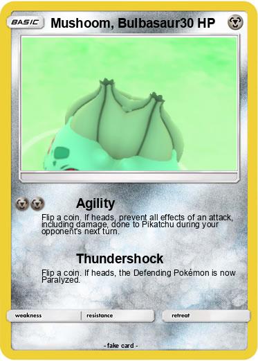 Pokemon Mushoom, Bulbasaur