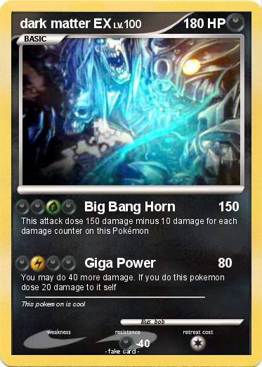 Pokemon dark matter EX