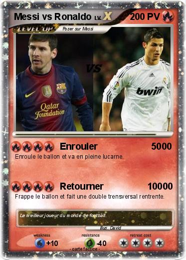 Pokemon Messi vs Ronaldo