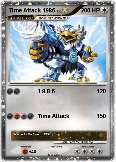 Pokemon Time Attack 1986