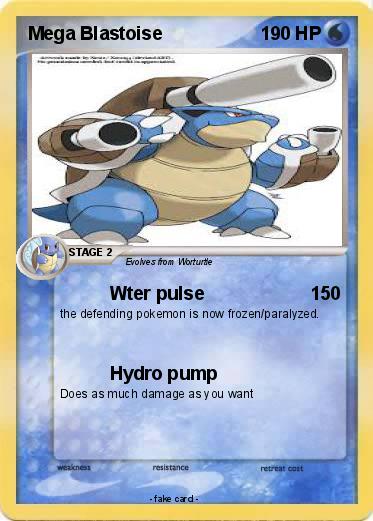 Pokemon Mega Blastoise