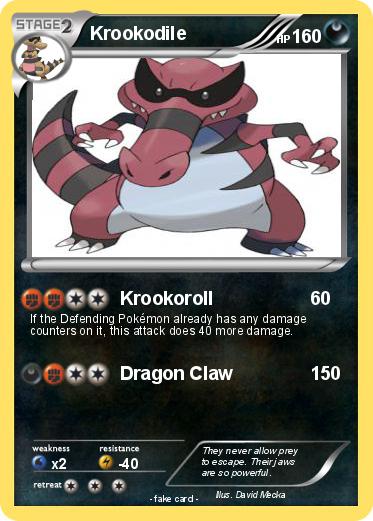 Pokemon Krookodile