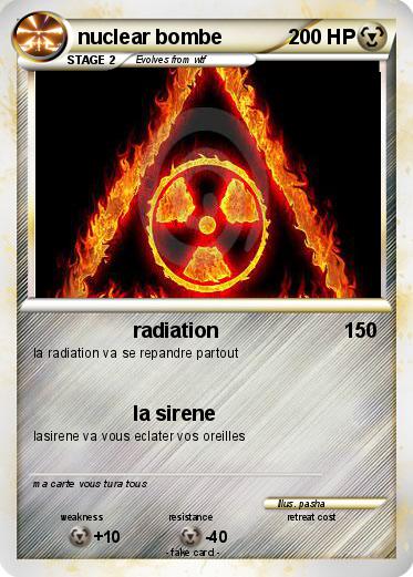 Pokemon nuclear bombe